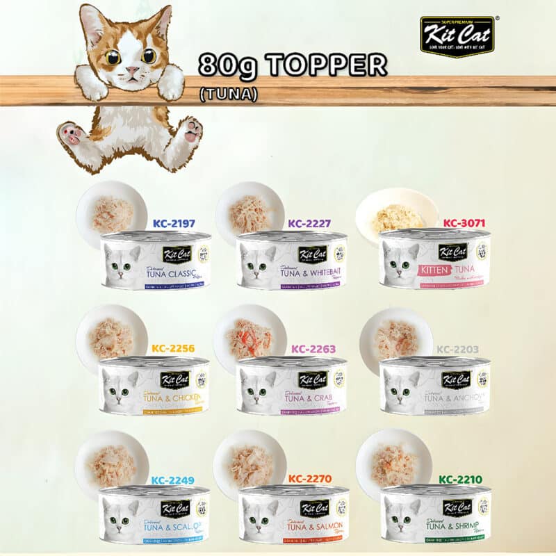 Kit Cat Deboned Can Food Wet Food Topper singapore