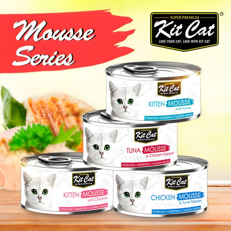 Kit Cat Mousse Topper pet food singapore